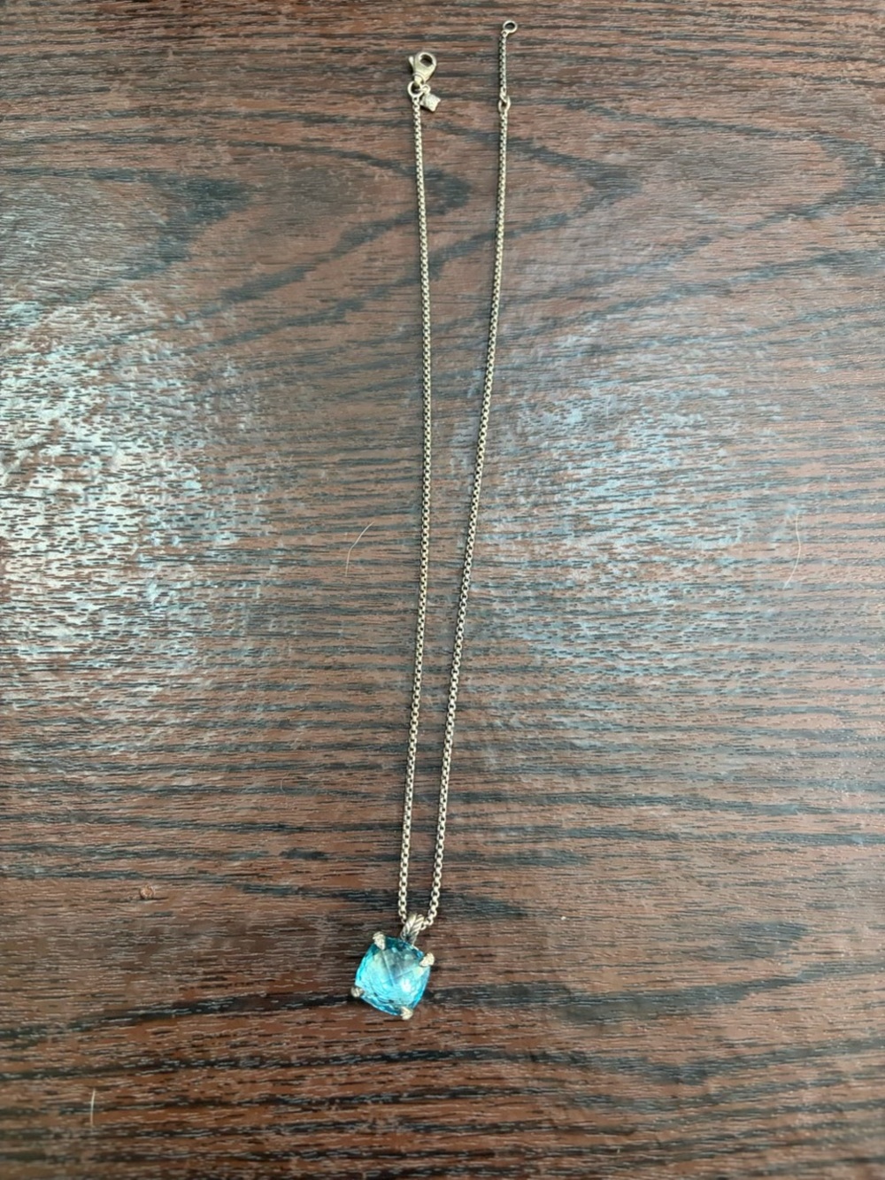 David Yurman Aquamarine Necklace
